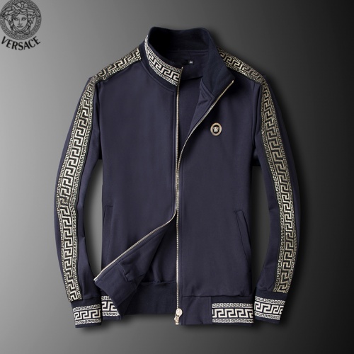 Replica Versace Tracksuits Long Sleeved For Men #789401 $98.00 USD for Wholesale