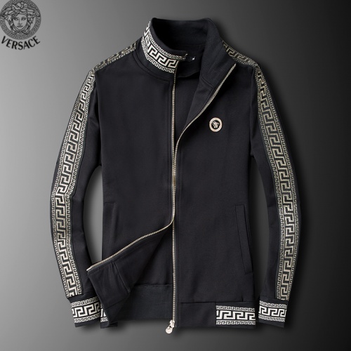 Replica Versace Tracksuits Long Sleeved For Men #789402 $98.00 USD for Wholesale