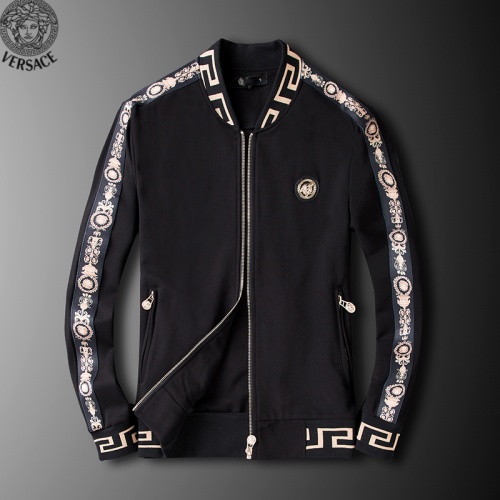 Replica Versace Tracksuits Long Sleeved For Men #789404 $98.00 USD for Wholesale