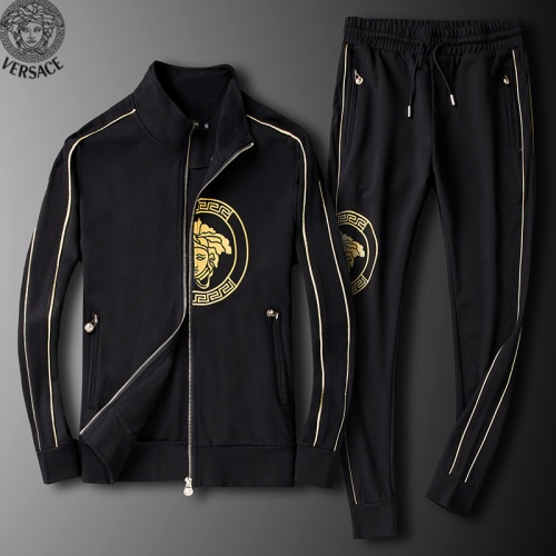 Versace Tracksuits Long Sleeved For Men #789405 $98.00 USD, Wholesale Replica Versace Tracksuits