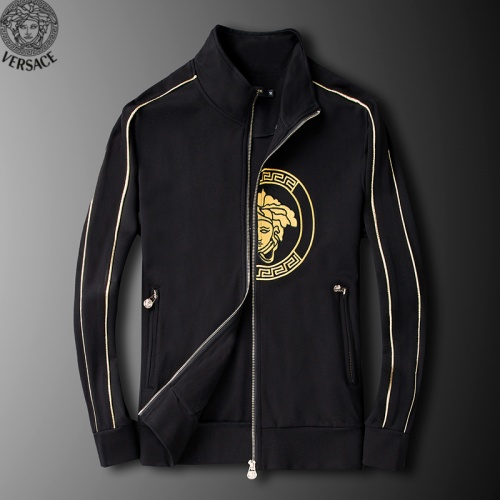 Replica Versace Tracksuits Long Sleeved For Men #789405 $98.00 USD for Wholesale