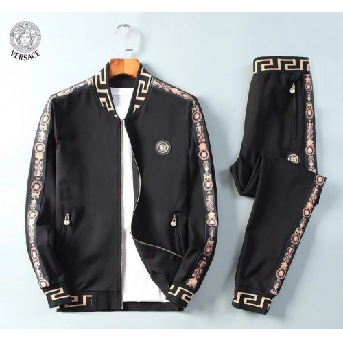 Versace Tracksuits Long Sleeved For Men #789407 $98.00 USD, Wholesale Replica Versace Tracksuits