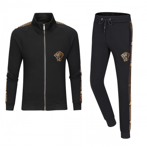 Versace Tracksuits Long Sleeved For Men #789429 $82.00 USD, Wholesale Replica Versace Tracksuits