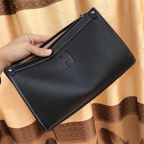 Replica Hermes AAA Man Wallets #789441 $78.00 USD for Wholesale