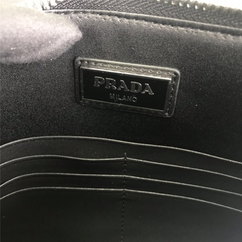 Replica Prada AAA Man Wallets #789464 $73.00 USD for Wholesale