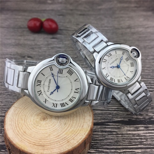 Cartier Couple Watches For Unisex #789524 $25.00 USD, Wholesale Replica Cartier Watches