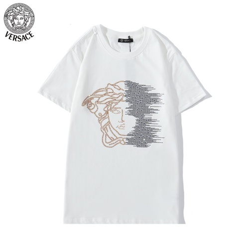 Versace T-Shirts Short Sleeved For Men #789583 $32.00 USD, Wholesale Replica Versace T-Shirts