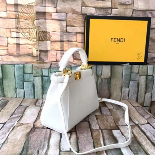 Replica Fendi AAA Quality Messenger Bags For Women #789593 $133.00 USD for Wholesale