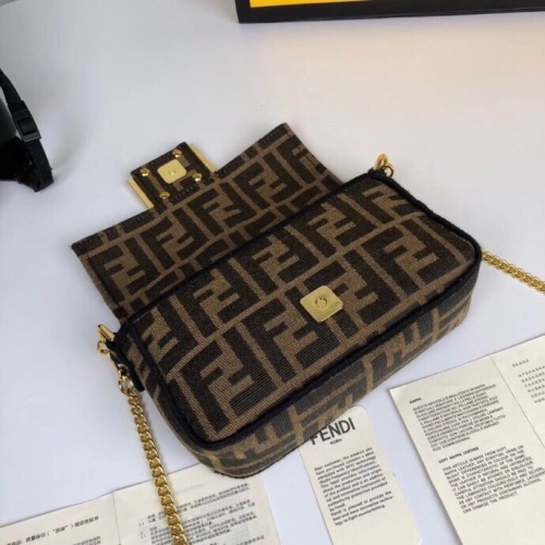 Replica Fendi AAA Quality Messenger Bags For Women #789605 $123.00 USD for Wholesale