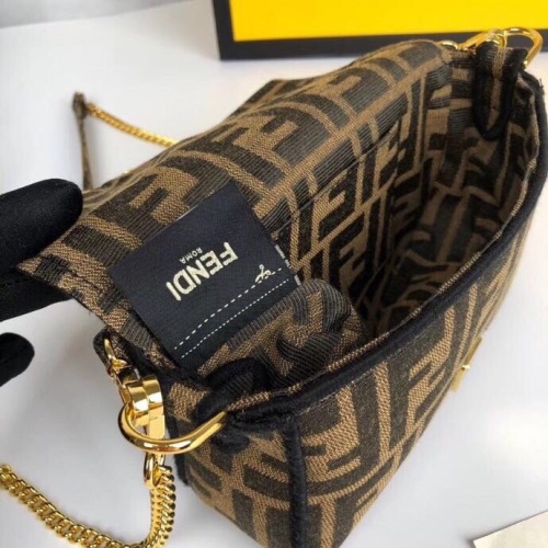 Replica Fendi AAA Quality Messenger Bags For Women #789605 $123.00 USD for Wholesale