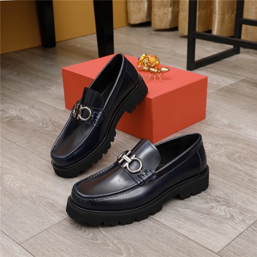 Salvatore Ferragamo Leather Shoes For Men #789739