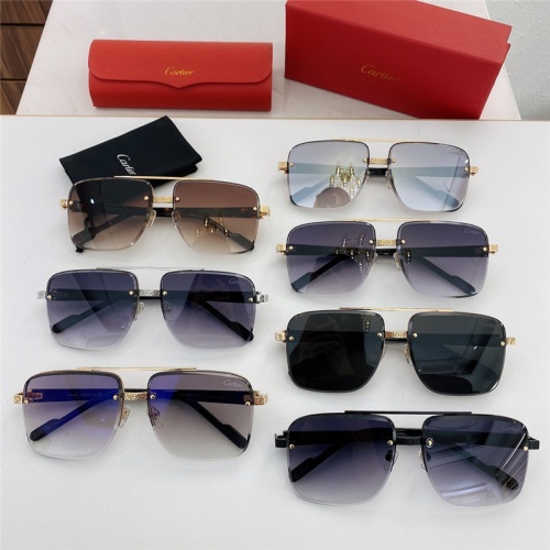 Replica Cartier AAA Quality Sunglasses #789915 $53.00 USD for Wholesale