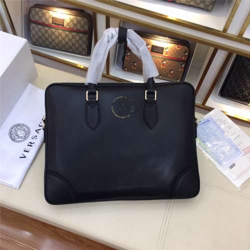 Versace AAA Man Handbags #790132 $135.00 USD, Wholesale Replica Versace AAA Man Handbags