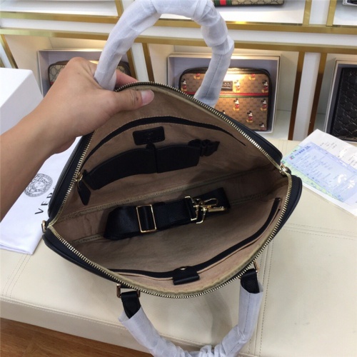 Replica Versace AAA Man Handbags #790132 $135.00 USD for Wholesale