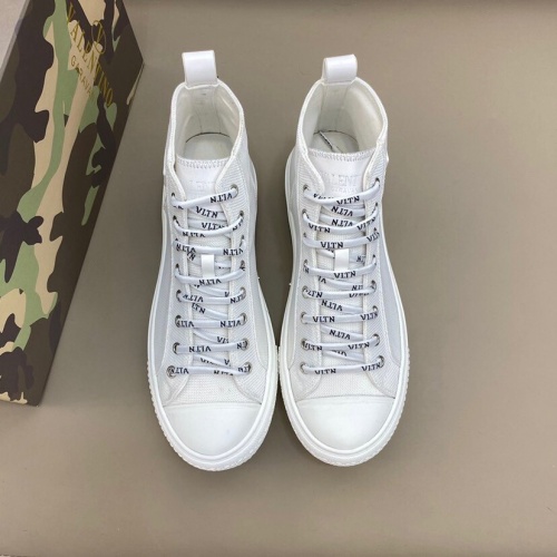 Replica Valentino High Tops Shoes For Men #790575 $81.00 USD for Wholesale