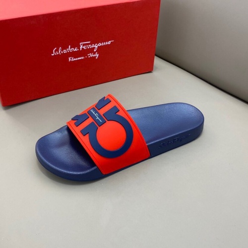 Replica Salvatore Ferragamo Slippers For Men #790601 $50.00 USD for Wholesale