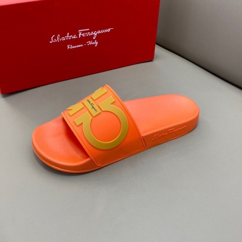 Replica Salvatore Ferragamo Slippers For Men #790604 $50.00 USD for Wholesale