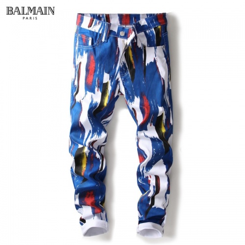 Balmain Jeans For Men #790791 $48.00 USD, Wholesale Replica Balmain Jeans