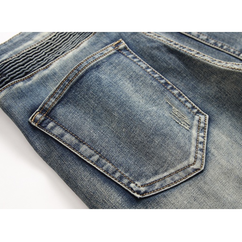 Replica Balmain Jeans For Men #790792 $48.00 USD for Wholesale