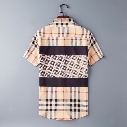 Replica Burberry Shirts Short Sleeved For Men #790824 $36.00 USD for Wholesale