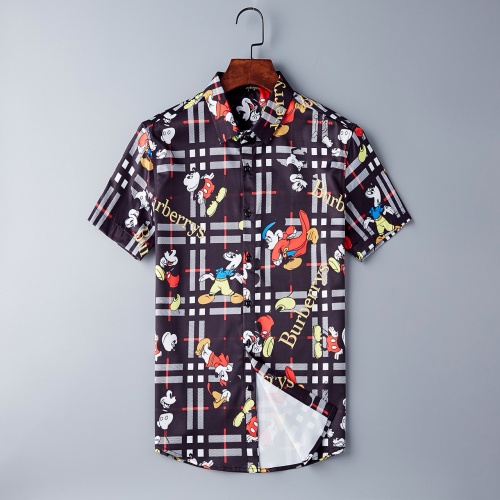 Burberry Shirts Short Sleeved For Men #790826 $36.00 USD, Wholesale Replica Burberry Shirts