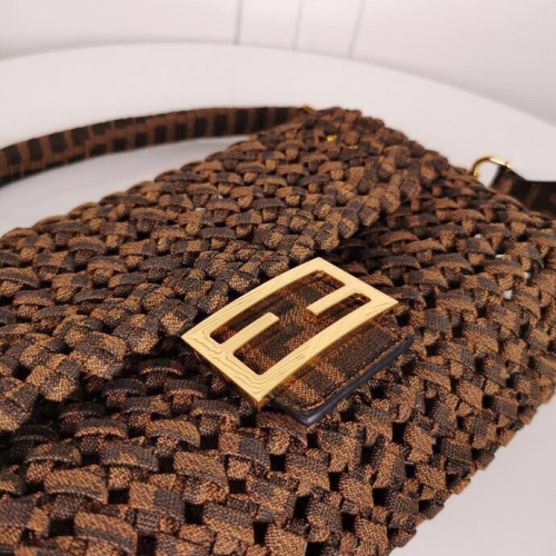 Replica Fendi AAA Quality Messenger Bags For Women #791013 $160.00 USD for Wholesale