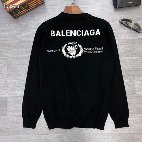 Replica Balenciaga Sweaters Long Sleeved For Men #791060 $48.00 USD for Wholesale