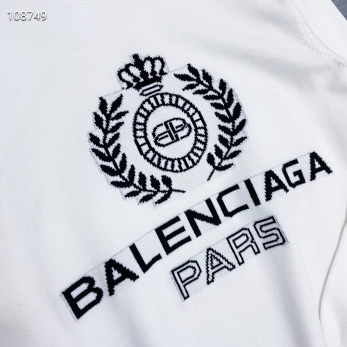 Replica Balenciaga Sweaters Long Sleeved For Men #791076 $48.00 USD for Wholesale