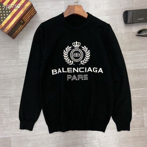 Balenciaga Sweaters Long Sleeved For Men #791077 $48.00 USD, Wholesale Replica Balenciaga Sweaters