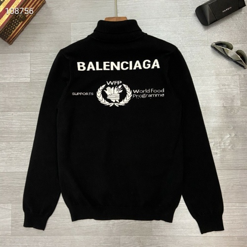 Replica Balenciaga Sweaters Long Sleeved For Men #791083 $48.00 USD for Wholesale