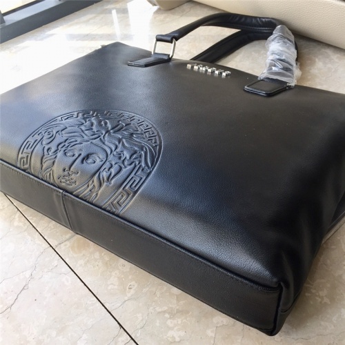 Replica Versace AAA Man Handbags #791099 $115.00 USD for Wholesale