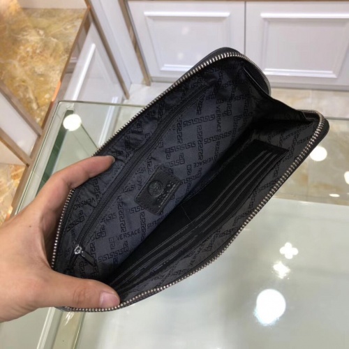 Replica Versace AAA Man Wallets #791296 $68.00 USD for Wholesale