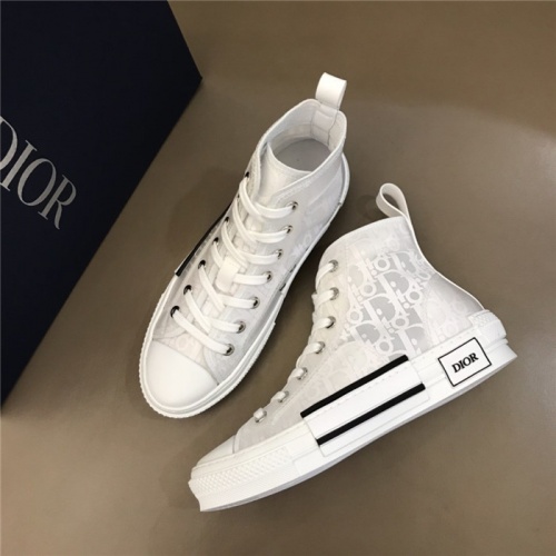 Christian Dior High Tops Shoes For Men #791352 $80.00 USD, Wholesale Replica Christian Dior High Top Shoes