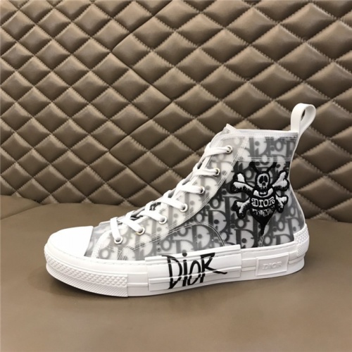 Replica Christian Dior High Tops Shoes For Men #791356 $80.00 USD for Wholesale