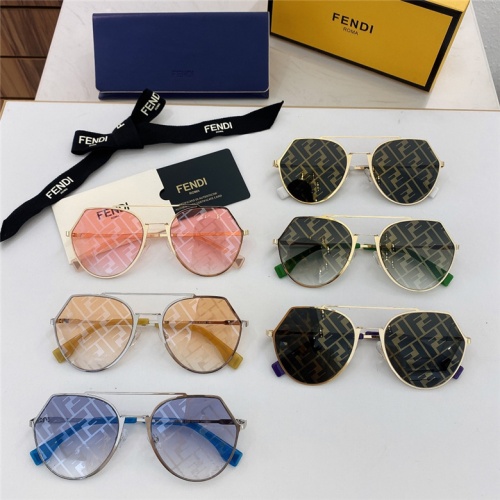 Replica Fendi AAA Quality Sunglasses #791609 $61.00 USD for Wholesale