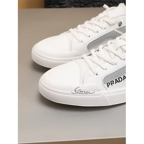 Replica Prada Casual Shoes For Men #791752 $76.00 USD for Wholesale