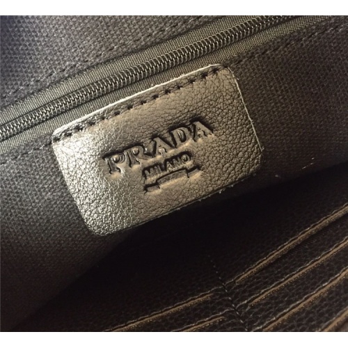 Replica Prada AAA Man Wallets #791804 $64.00 USD for Wholesale