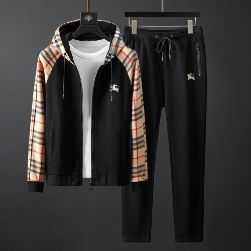 Burberry Tracksuits Long Sleeved For Men #792028 $80.00 USD, Wholesale Replica Burberry Tracksuits