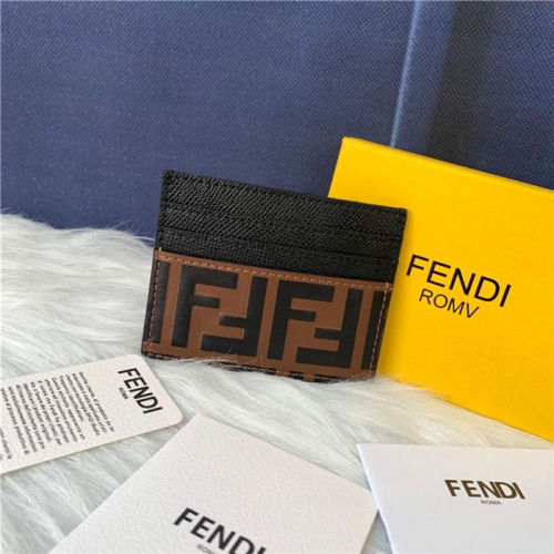 Replica Fendi AAA Quality Card Holders #792037 $49.00 USD for Wholesale