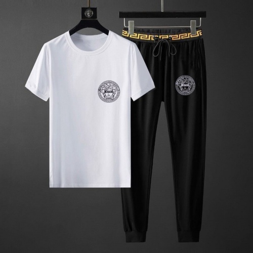 Versace Tracksuits Short Sleeved For Men #792094 $68.00 USD, Wholesale Replica Versace Tracksuits