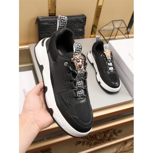 Replica Versace Casual Shoes For Men #792256 $80.00 USD for Wholesale