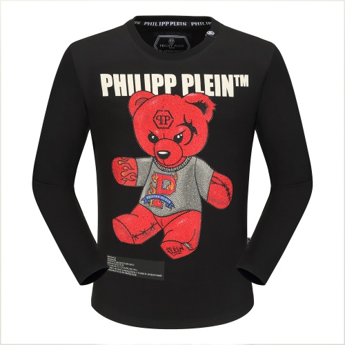 Philipp Plein PP T-Shirts Long Sleeved For Men #792325 $32.00 USD, Wholesale Replica Philipp Plein PP T-Shirts