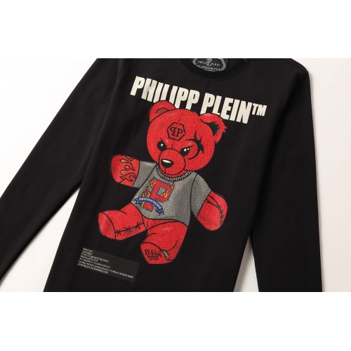 Replica Philipp Plein PP T-Shirts Long Sleeved For Men #792325 $32.00 USD for Wholesale