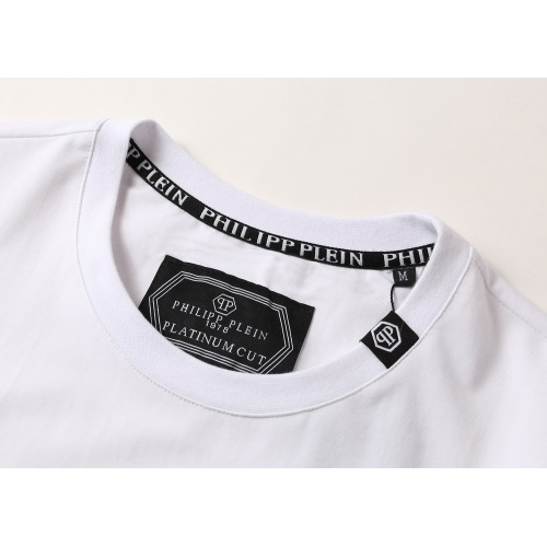 Replica Philipp Plein PP T-Shirts Long Sleeved For Men #792331 $32.00 USD for Wholesale