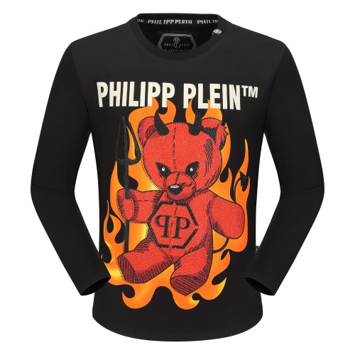 Philipp Plein PP T-Shirts Long Sleeved For Men #792333 $32.00 USD, Wholesale Replica Philipp Plein PP T-Shirts