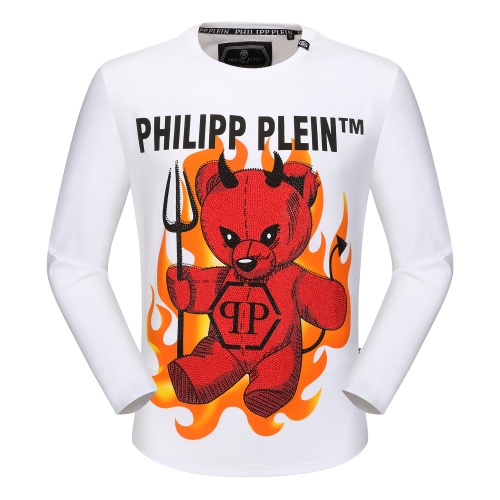 Philipp Plein PP T-Shirts Long Sleeved For Men #792334 $32.00 USD, Wholesale Replica Philipp Plein PP T-Shirts