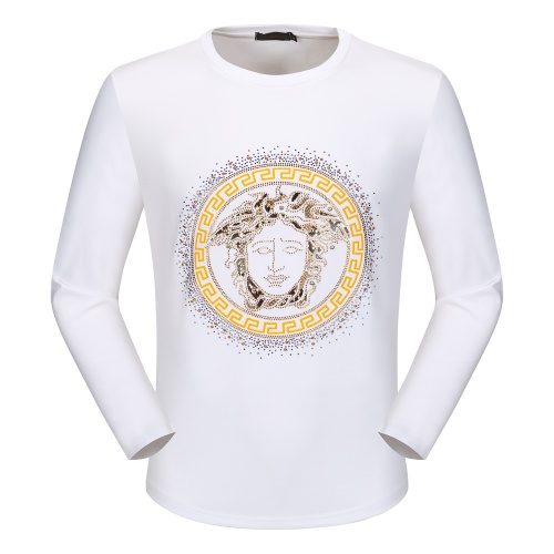 Versace T-Shirts Long Sleeved For Men #792339 $32.00 USD, Wholesale Replica Versace T-Shirts
