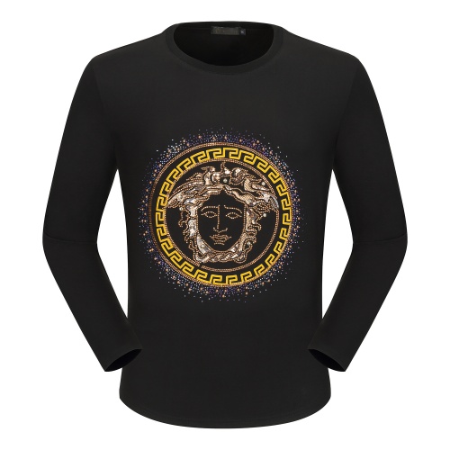 Versace T-Shirts Long Sleeved For Men #792340 $32.00 USD, Wholesale Replica Versace T-Shirts