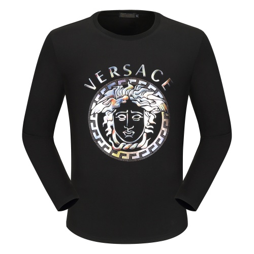 Versace T-Shirts Long Sleeved For Men #792341 $32.00 USD, Wholesale Replica Versace T-Shirts
