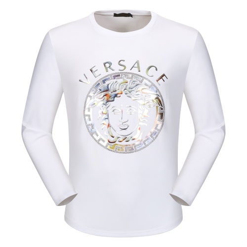 Versace T-Shirts Long Sleeved For Men #792342 $32.00 USD, Wholesale Replica Versace T-Shirts